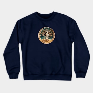 Tree of Life Spiritual Design Crewneck Sweatshirt